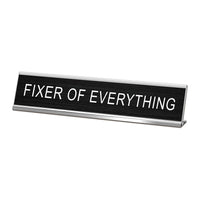 BLACK BASE NAMEPLATE Funny Desk Signs New Desk Plaque Home EUR 9,60 - PicClick FR